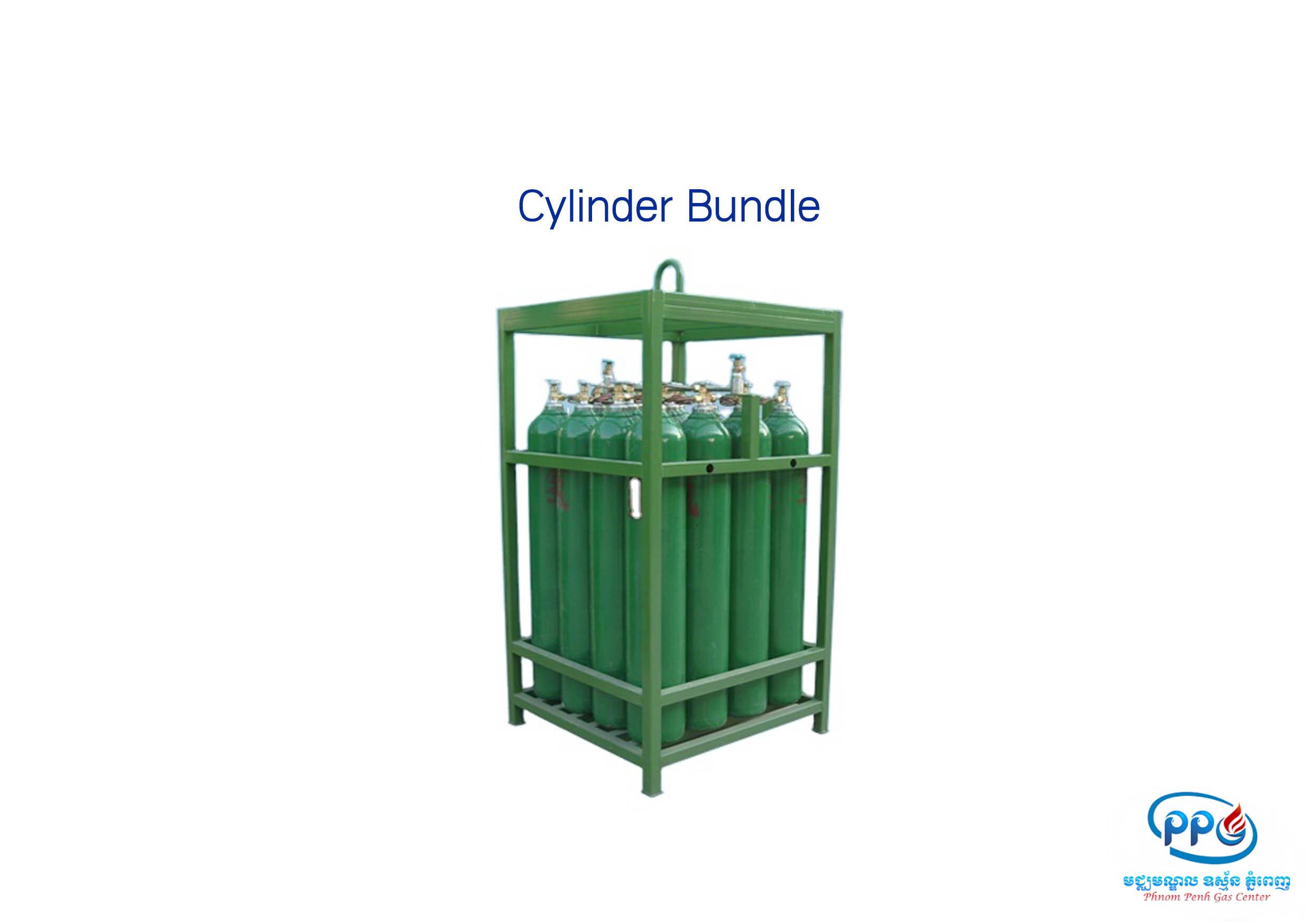 47L Steel Cylinder Bundle (15 Cylinders)