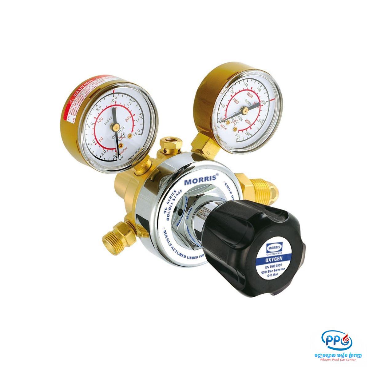 Oxygen Regulator MORRIS(2-Stage) 96-13M-OX (CGA 540)