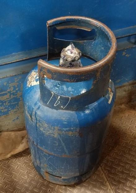 15 KG  LPG Cylinder -  Used (CGA 510)