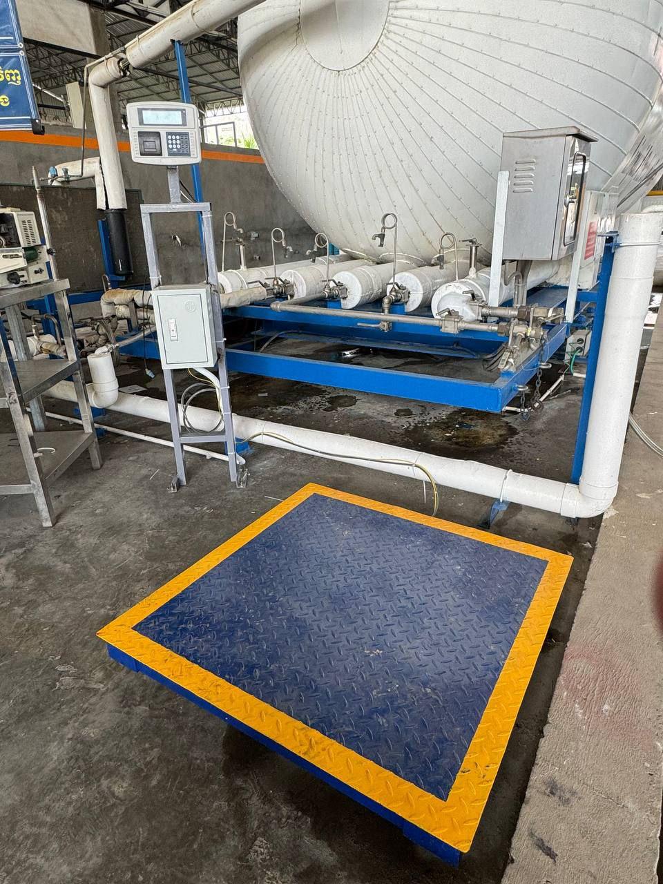 SSK-CO2 Plant-ជញ្ជីងថាស FLOOR SCALE