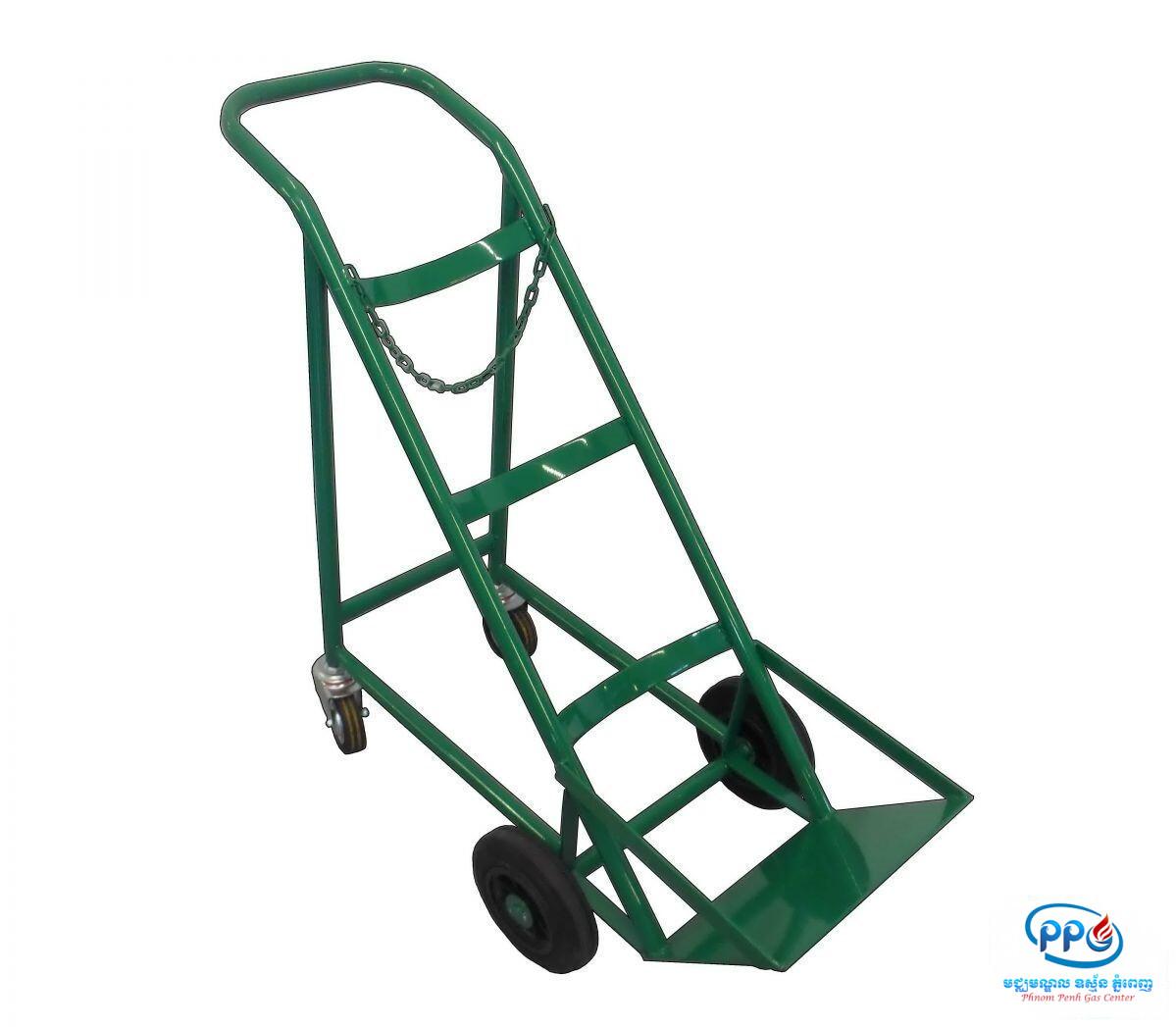 4-Wheel 40L Single Cylinder Cart